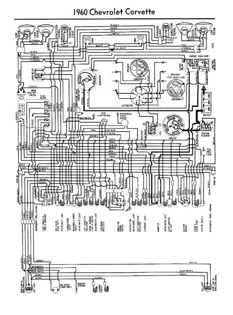 1960 corvette wiring diagram 